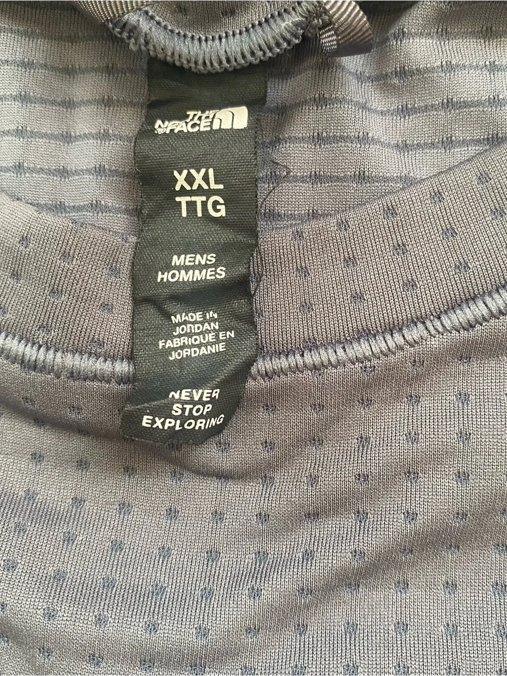 The North Face Men's Summit Series Pro 120 Crew SZ XXL grey